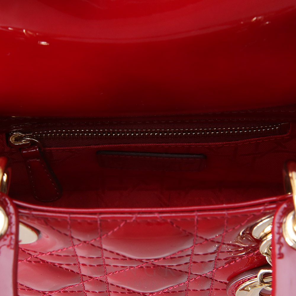 CHRISTIAN DIOR(USED)크리스찬디올 레이디디올 페이던트 미니 백